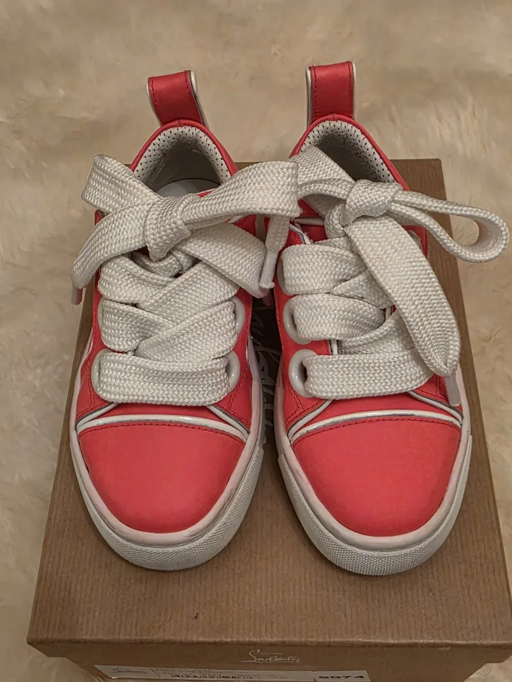 Kids Christian Louboutin Toy Toy Sneakers
